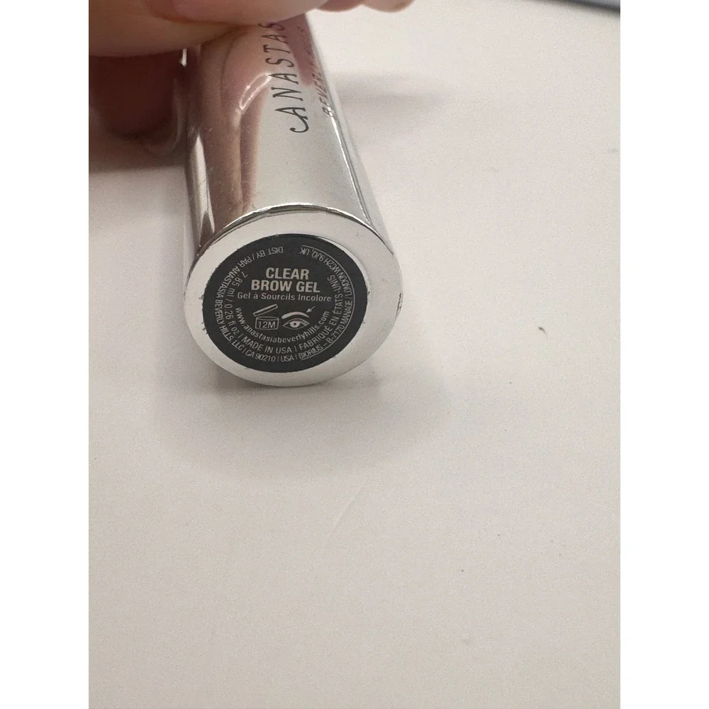 2 Anastasia Beverly Hills Clear Brow Gel Set Full Size and Travel Size SET New